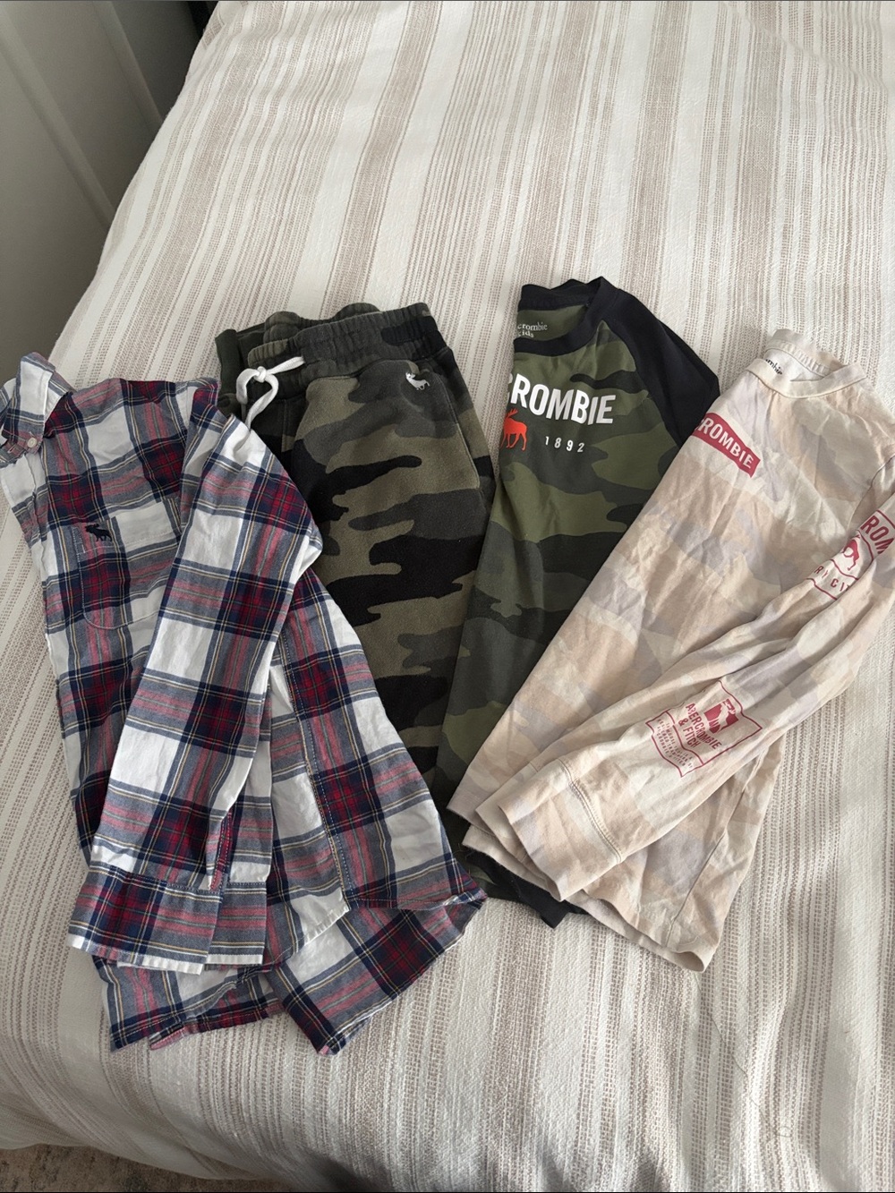 Abercrombie Lot Boys clothes sz 9/10 (pants 11/12)